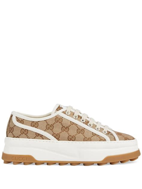 gucci canvas shoes women's|Gucci gg canvas sneaker.